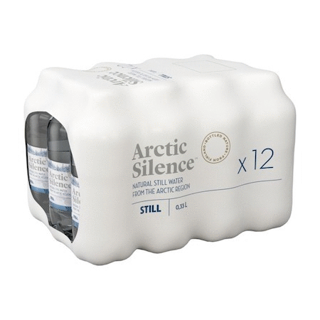 Arctic Silence Still Water 330ml (Pack of 12) - مياه طبيعة من آركتيك سايلنس 300مل (شدة 12)
